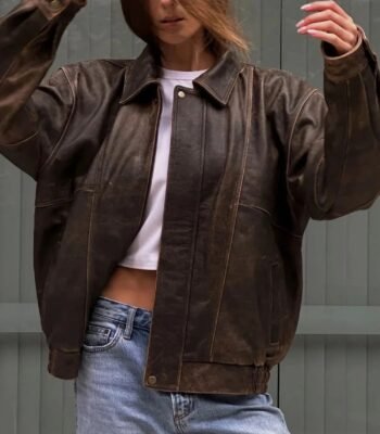 Premium Vintage Sheep Leather Oversized