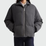 Premium Women's Wool Gray Jacket