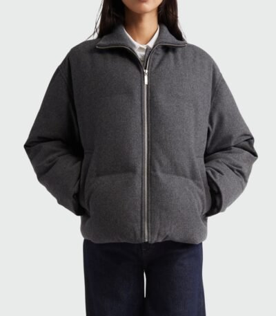Premium Women's Wool Gray Jacket
