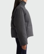 Premium Women's Wool Gray Jacket