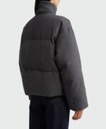 Premium Women's Wool Gray Jacket