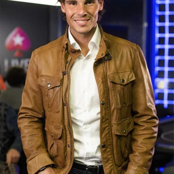 Rafael Nadal Leather Jacket