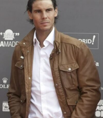 Rafael Nadal Leather Jacket