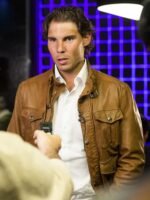 Rafael Nadal Leather Jacket