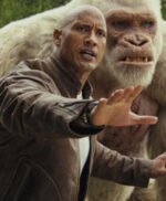 Rampage Dwayne Johnson Brown Style Leather Jacket