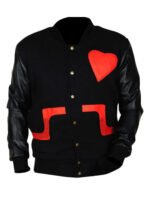 Red Heart Rihanna Leather Jacket
