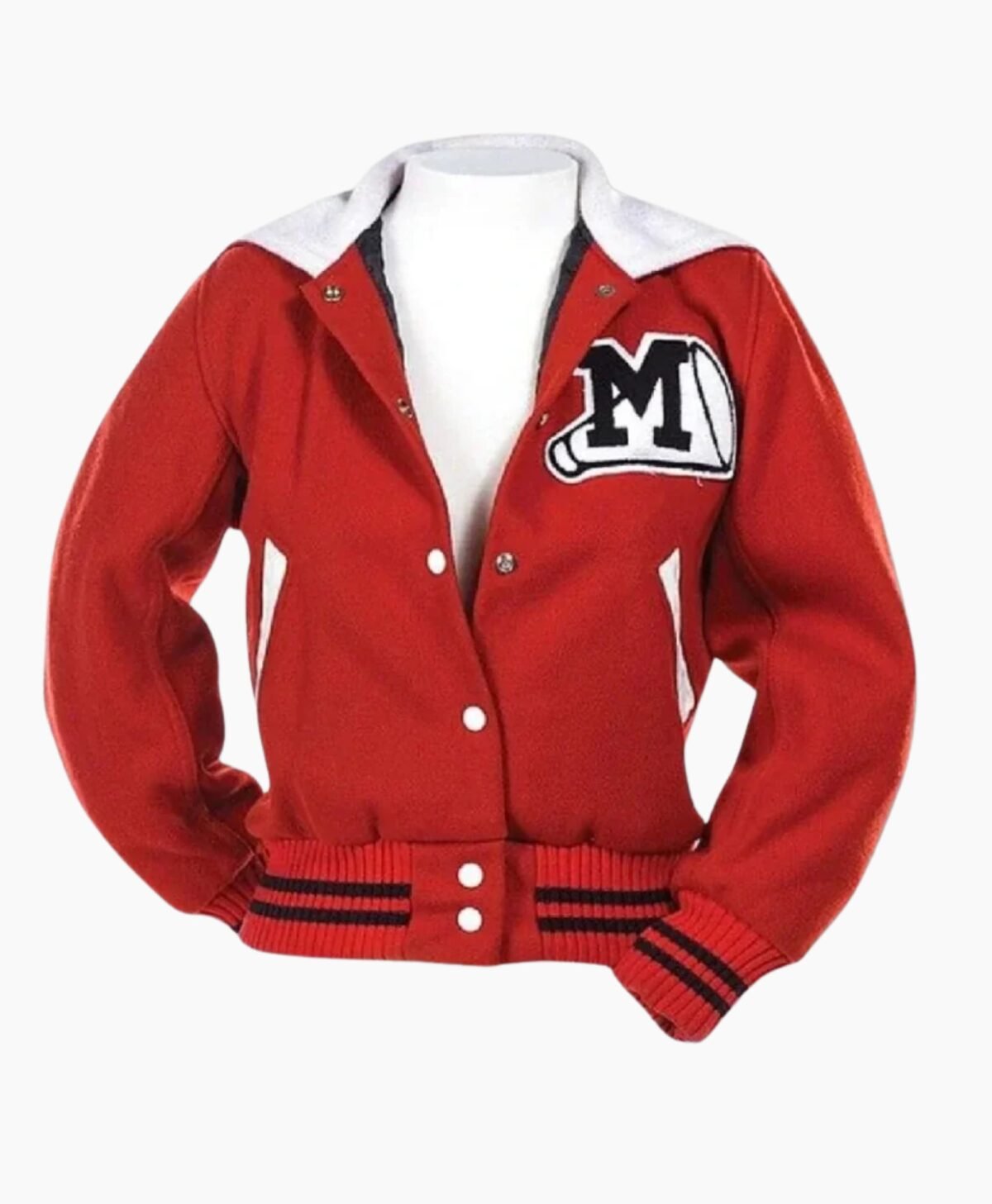 Red Varsity Glee Cheerios Jacket