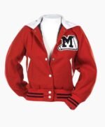 Red Varsity Glee Cheerios Jacket