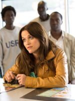 Reese witherspoon The Good Lie Leather Jacket