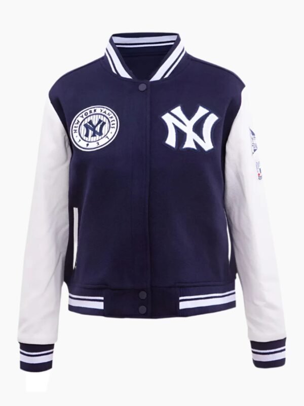 Retro Classic Rib New York Yankees Varsity Jacket
