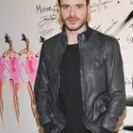 Richard Madden Style Leather Jacket For Men