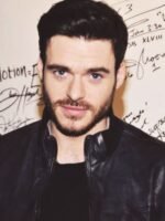Richard Madden Style Leather Jacket For Men