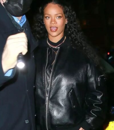 Rihanna Celebrity Leather Jacket
