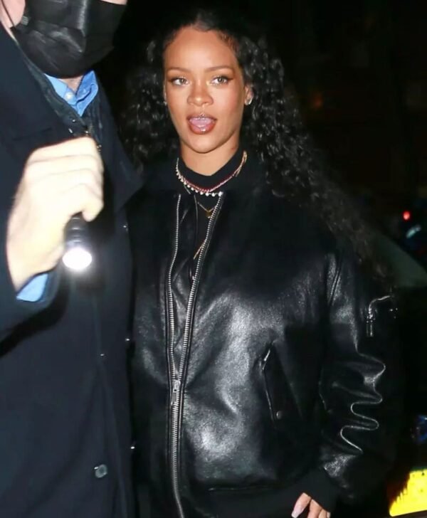 Rihanna Celebrity Leather Jacket