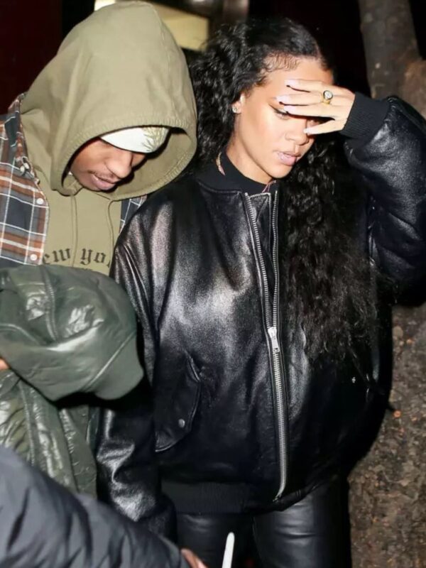 Rihanna Celebrity Leather Jacket