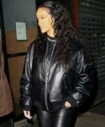 Rihanna Celebrity Leather Jacket