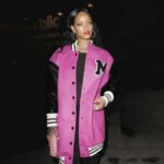 Rihanna Long Trench Coat