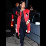 Rihanna Long Trench Coat