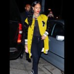 Rihanna Long Trench Coat