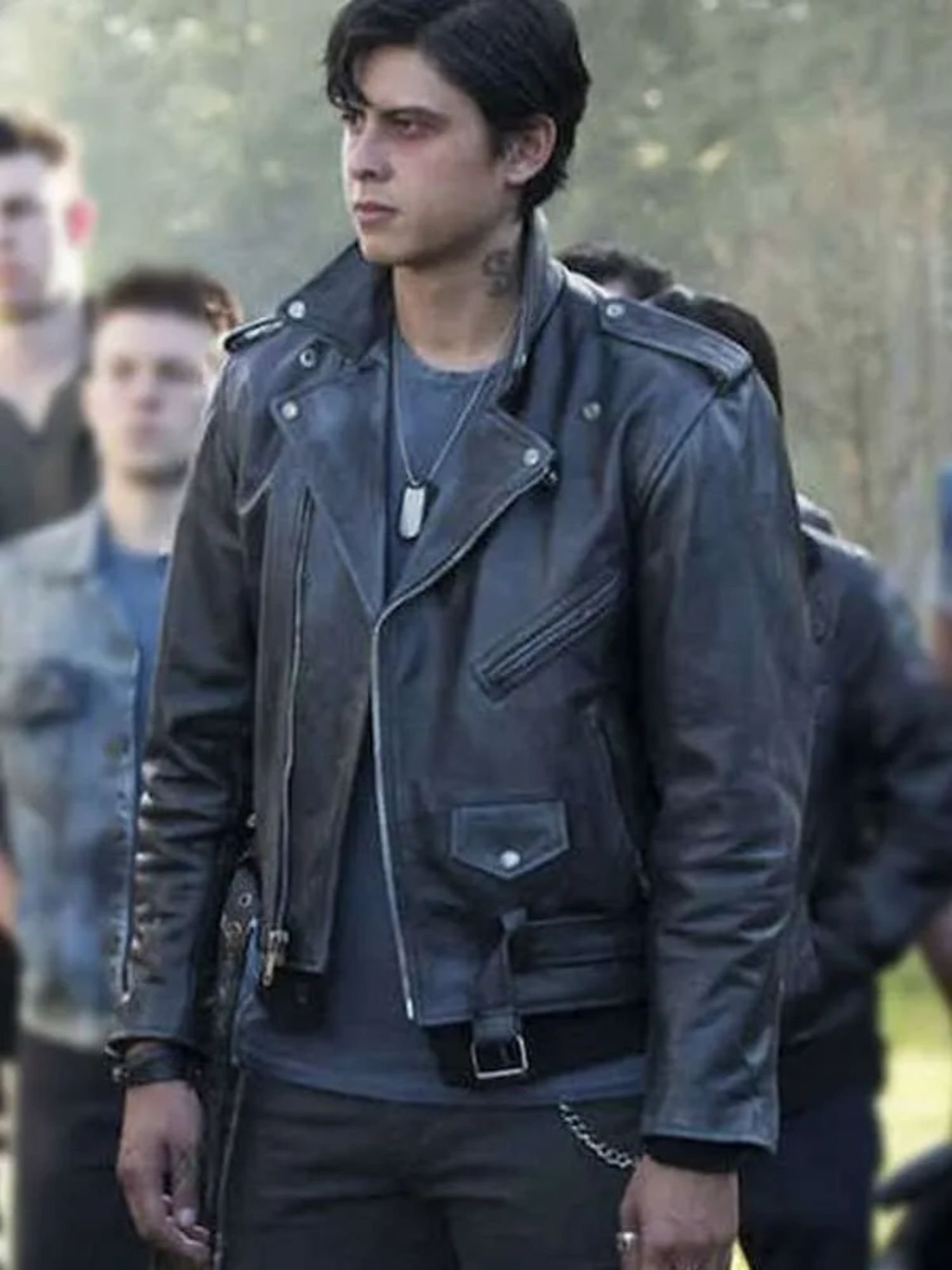 Riverdale Jordan Connor Black Leather Jacket Riverdale Jordan Connor Black Leather Jacket