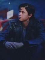 Riverdale Jordan Connor Black Leather Jacket