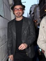 Robert Downey Jr Leather Blazer
