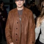 Robert Downey Jr Special Brown Leather Blazer