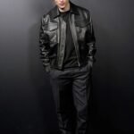 Robert Pattinson Stylish Leather Jacket