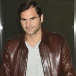 Roger Federer Leather Jacket