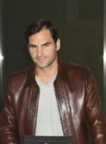 Roger Federer Leather Jacket