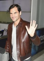 Roger Federer Leather Jacket