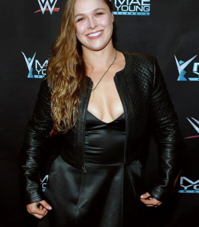 Ronda Jean Rousey Stylish Quilted Jacket