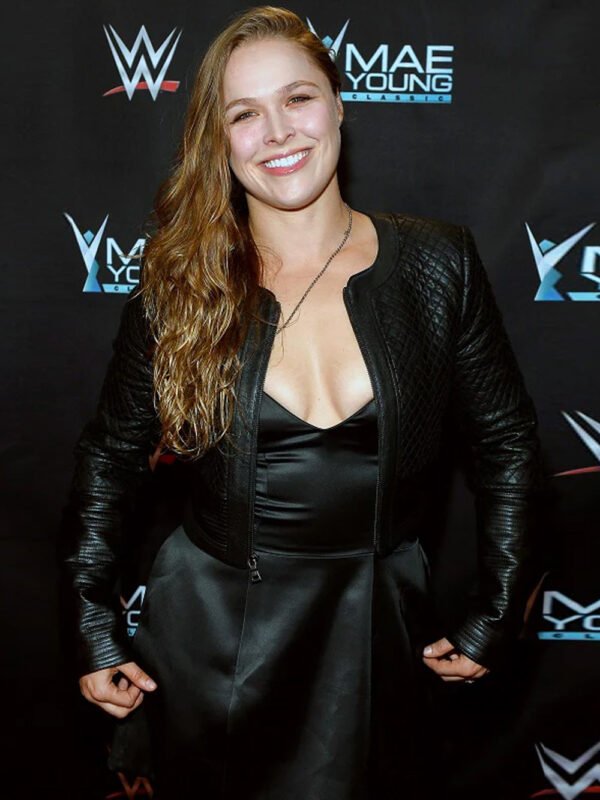 Ronda Jean Rousey Stylish Quilted Jacket