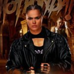 Ronda Rousey Royal Rumble 2022 In WWE Return Leather Jacket
