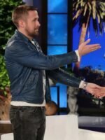 Ryan Gosling Leather Jacket Genuine Leather Jacket
