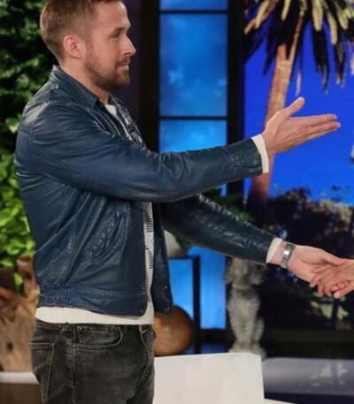 Ryan Gosling Leather Jacket Genuine Leather Jacket