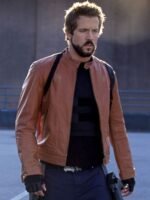 Ryan Reynolds Blade Trinity Leather Jacket