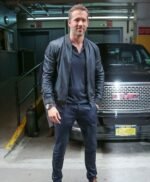 Ryan Reynolds Leather Jacket For Men