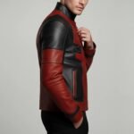 Ryan Reynolds Red And Black Deadpool Jacket