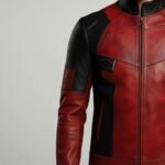 Ryan Reynolds Red And Black Deadpool Jacket