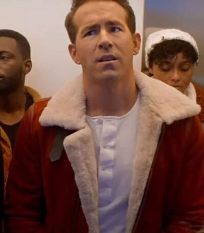 Ryan Reynolds Spirited Suede Leather Jacket