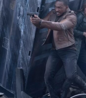 Sam Wilson the Winter Soldier Biker Leather Jacket