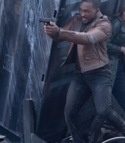 Sam Wilson the Winter Soldier Biker Leather Jacket