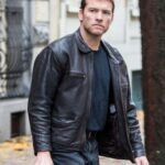 Sam Worthington Kidnapping Mr Heineken Leather Jacket
