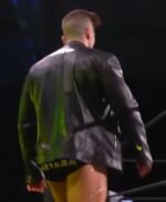 Sammy Guevara Black Leather Jacket on AEW