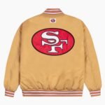San Francisco 49ers Bomber Gold Jacket