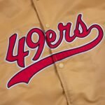 San Francisco 49ers Bomber Gold Jacket