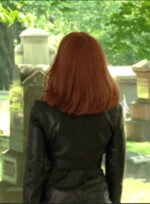 Scarlett Johansson Winter Soldier Leather Blazer