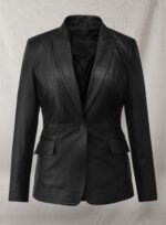 Scarlett Johansson Winter Soldier Leather Blazer