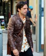 Sebastian Stan A Different Man Leather Jacket